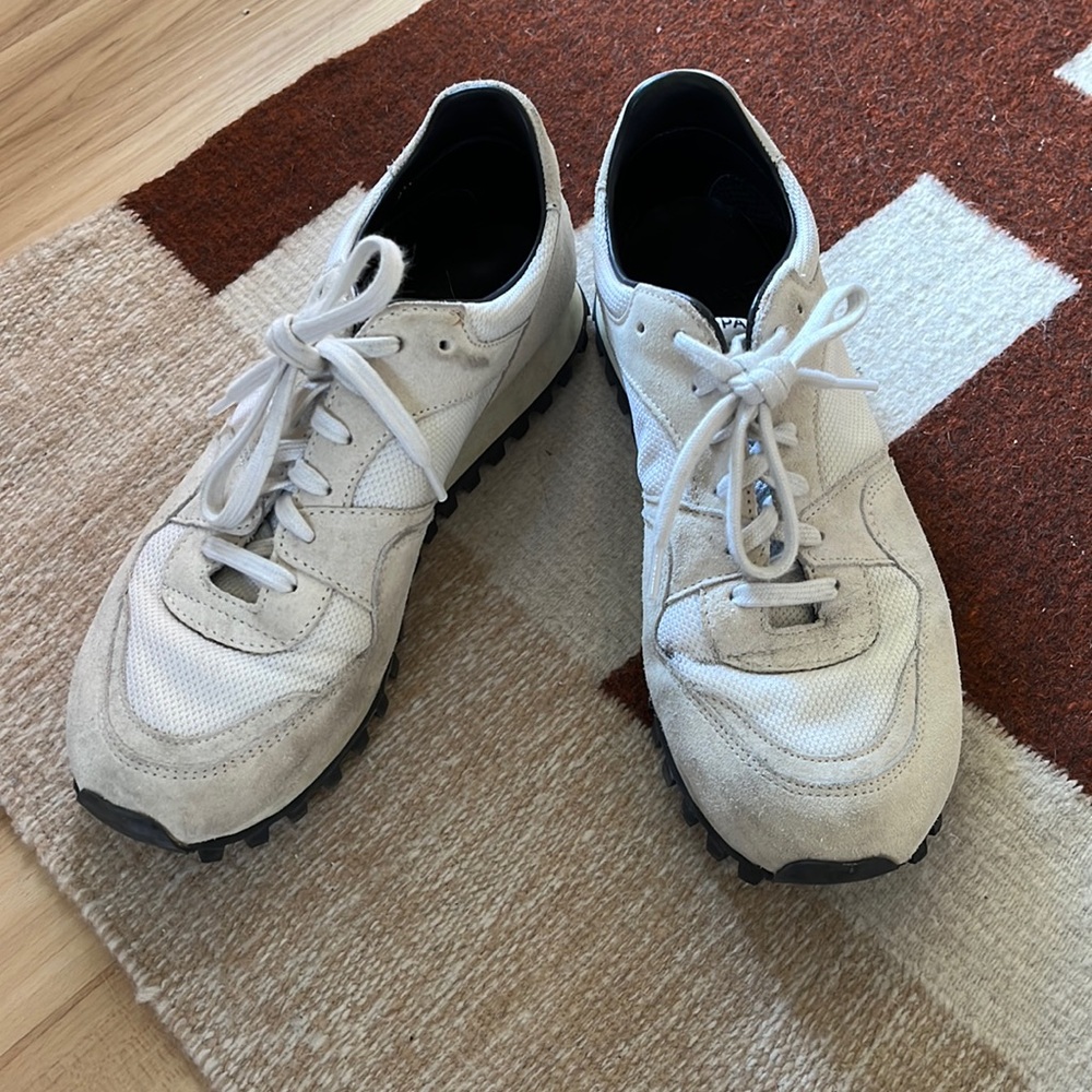 Spalwart white retro sneakers